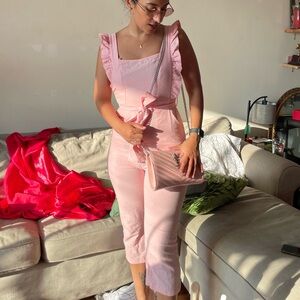 Pink jumpsuit